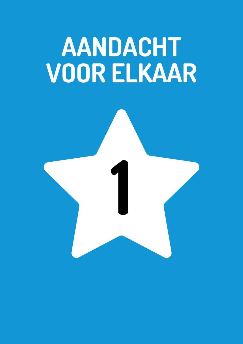 STARS gedragsverwachtingen blauw A6 voorkant