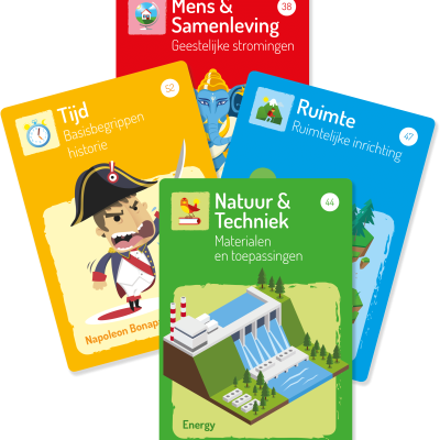Startcards voor alle WO domeinen