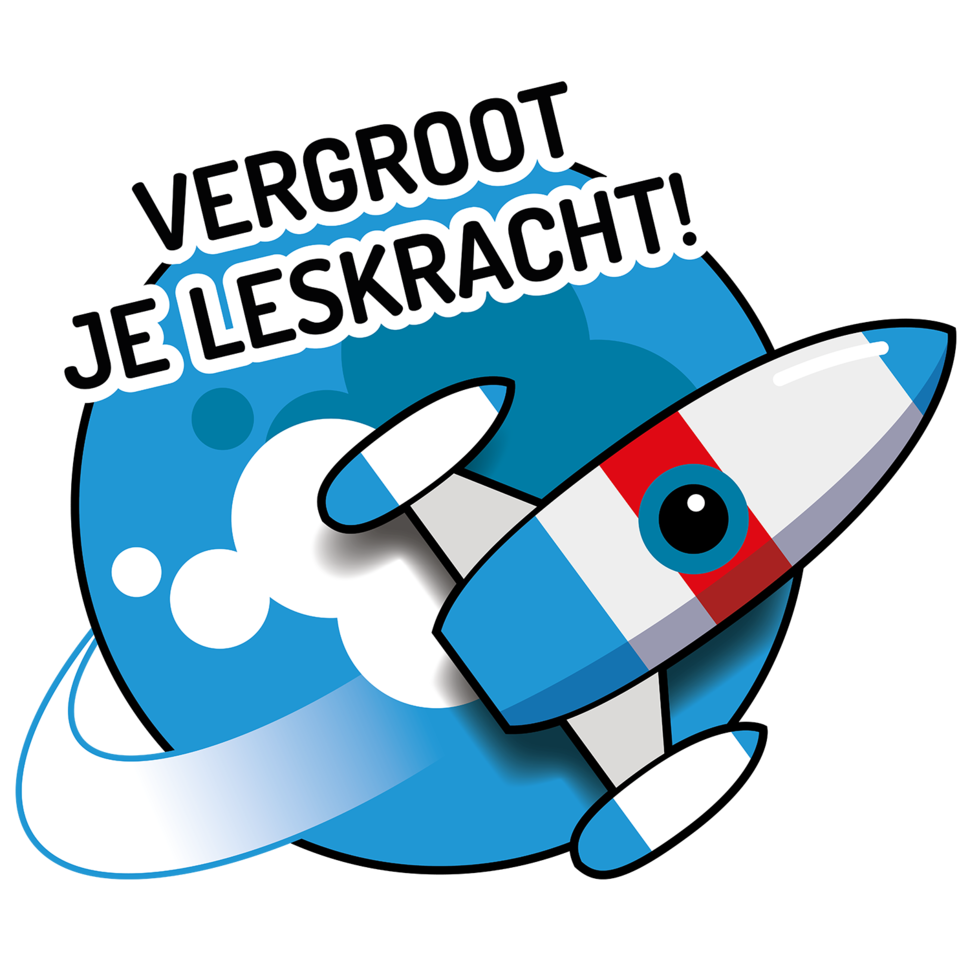 Vergroot je Leskracht logo met raket